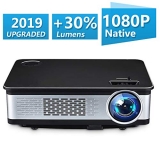 Topfoison Native 1080p Full HD Home Theater Video LED Projector
