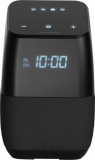 Insignia™ – Voice™ Smart Bluetooth Speaker and Alarm Clock with Google Assistant – Black