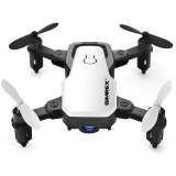 SIMREX X300C 8816 Mini Drone with Camera WiFi HD FPV Foldable RC Quadcopter RTF 4CH 2.4Ghz Remote Control Headless [Altitude Hold] Super Easy Fly for Training – White