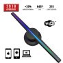 GIWOX 2019 Upgrade 3D Hologram Fan,Advertising Display with 600 Video Library,640P Hi-Resolution Holographic Projector – Hologram Display is Best for Business,Store Sign,Shop,Bar (16.5 inch)