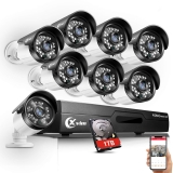 XVIM 720P Outdoor Home Security Camera System