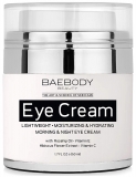 Baebody Eye Cream Rosehip Hibiscus for Appearance of Fine Lines, Wrinkles, Dark Circles, and Bags