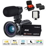 4K Camcorder Vlogging Video Camera for YouTube