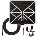 Amplified HD Digital TV Antenna Long 120+ Miles Range