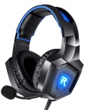 RUNMUS Stereo Gaming Headset (LED Light & Noise Cancelling Microphone)
