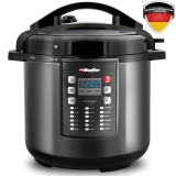 Pressure Cooker Instant Crock 10-in-1 Pot Pro Series 19 Program 6Q with German ThermaV Tech