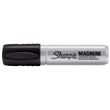 Sharpie Magnum Permanent Markers, Chisel Tip, Black, (Pack of 12)