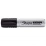 Sharpie Magnum Permanent Markers, Chisel Tip, Black, (Pack of 12)