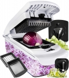 Fullstar Cutter-Veggie Spiralizer Slicer Onion Vegetable Pro-Food Choppers and Dicers