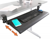 Stand Steady Easy Clamp On Keyboard Tray